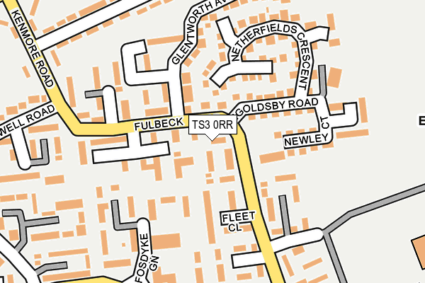 TS3 0RR map - OS OpenMap – Local (Ordnance Survey)