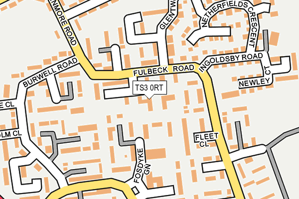 TS3 0RT map - OS OpenMap – Local (Ordnance Survey)