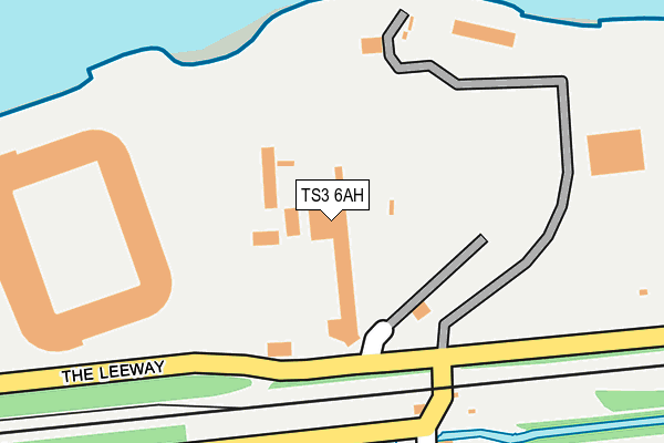 TS3 6AH map - OS OpenMap – Local (Ordnance Survey)