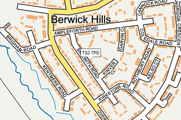 TS3 7PS map - OS OpenMap – Local (Ordnance Survey)