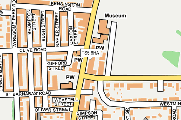 Map of JOE STAINTHORP SCAFFOLDING LTD at local scale