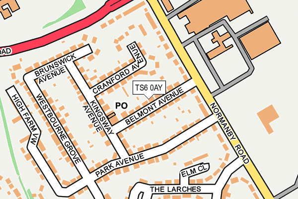 Map of DALTON & CARNE PROPERTIES LIMITED at local scale