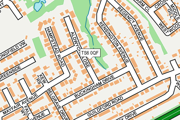 Map of KGS67 LTD at local scale