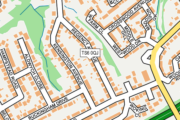 Map of TEES RAIL & CIVILS LTD at local scale