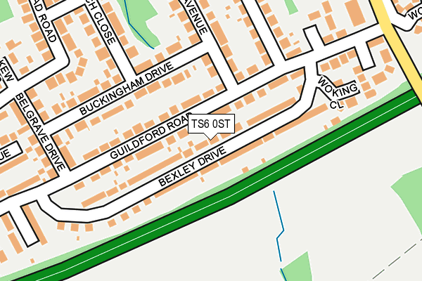Map of AMY SIMPSON FITNESS LTD at local scale