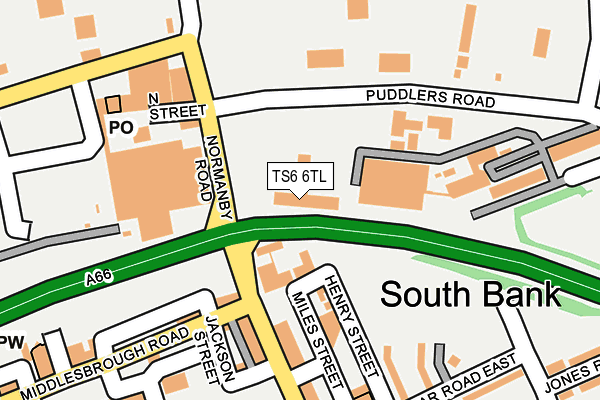 Map of BRITANNIA TEST & MEASUREMENT LIMITED at local scale