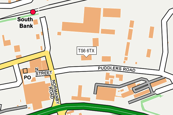 Map of READY CEM LIMITED at local scale