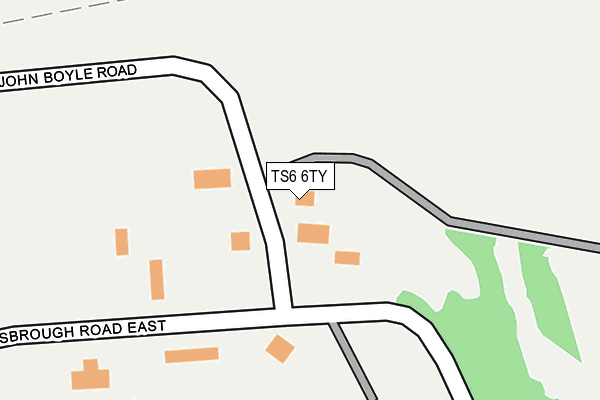 Map of IRONA CONSTRUCTION LTD at local scale
