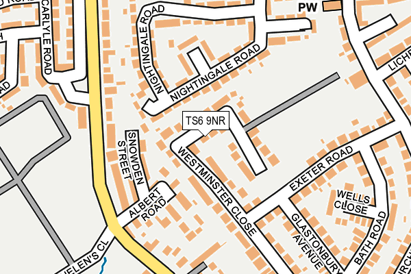 Map of TOM LIDDLE LTD at local scale