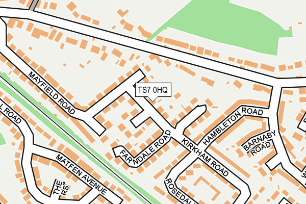 TS7 0HQ map - OS OpenMap – Local (Ordnance Survey)