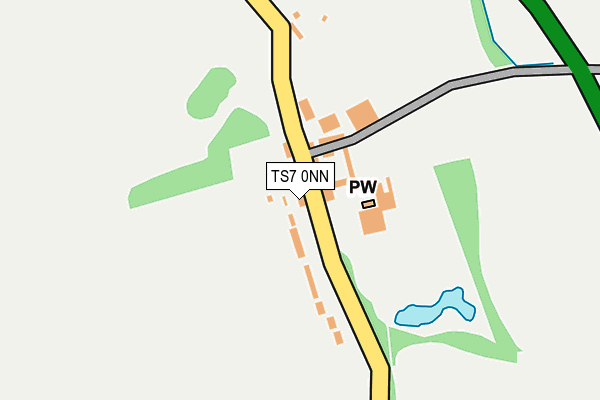 TS7 0NN map - OS OpenMap – Local (Ordnance Survey)