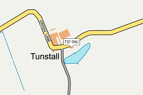 TS7 0NU map - OS OpenMap – Local (Ordnance Survey)