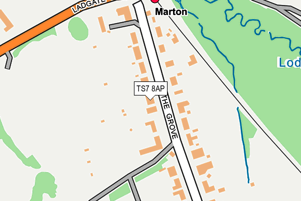 Map of ELKSFORM LTD at local scale