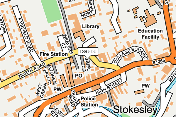 Map of SIMON WELBY LTD at local scale