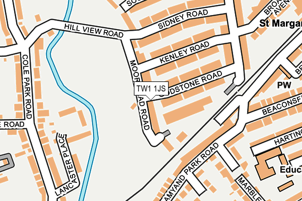 Map of 5 & 6 MOOR MEAD ROAD LIMITED at local scale