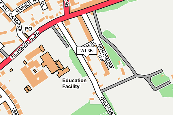 Map of EPIFANY LIMITED at local scale
