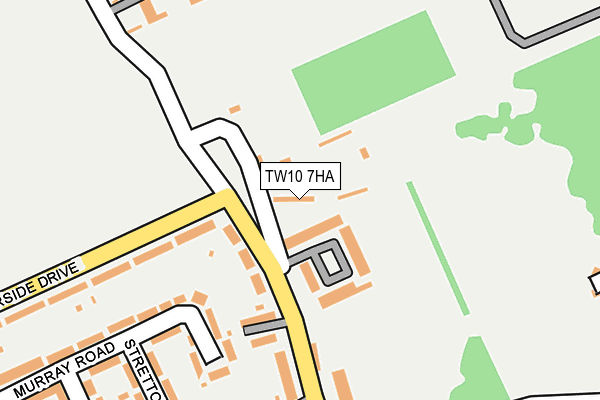 Map of THE PALM CENTRE LIMITED at local scale