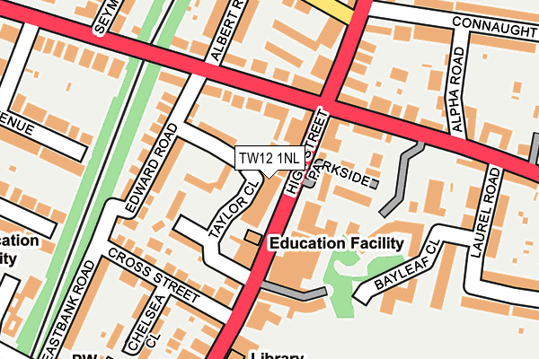 Map of TECH RECOVERY LIMITED at local scale