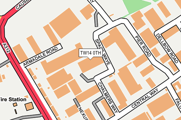 Map of WILLIAMS AND HILL GROUP LTD at local scale