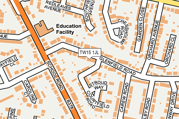 Map of INNOVATE COLLEGE LONDON LTD at local scale
