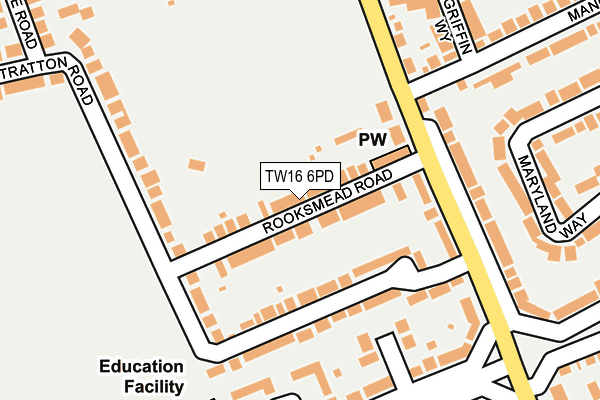 Map of CROWN MEDIA LIMITED at local scale