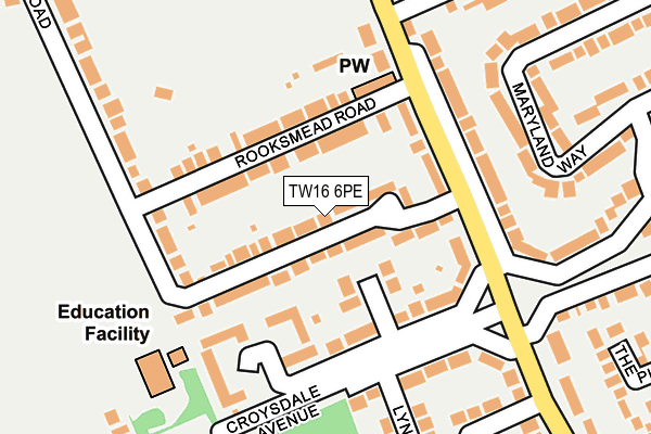 Map of SUNMEAD CONSULTANCY LIMITED at local scale