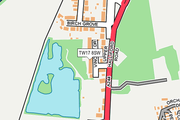 Map of HACIENDA STUDIOS LIMITED at local scale