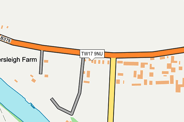 TW17 9NU map - OS OpenMap – Local (Ordnance Survey)