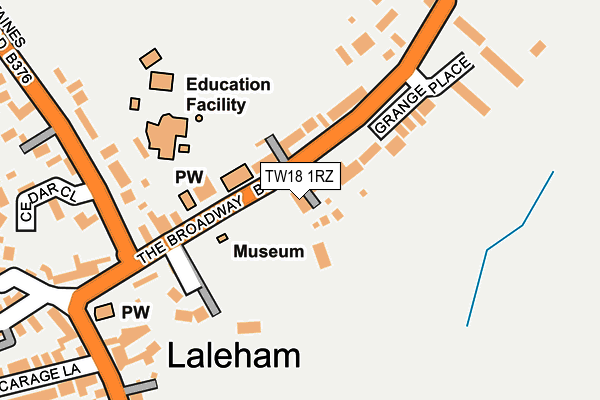 Map of PWURBAN LTD at local scale