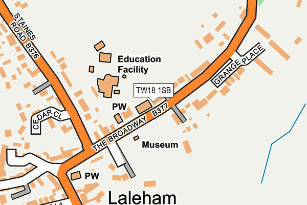 Map of JONATHAN DARNELL ENGINEERING LIMITED at local scale