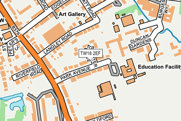 Map of ETEKA LTD at local scale