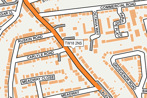 Map of FLAVIBLE LTD at local scale