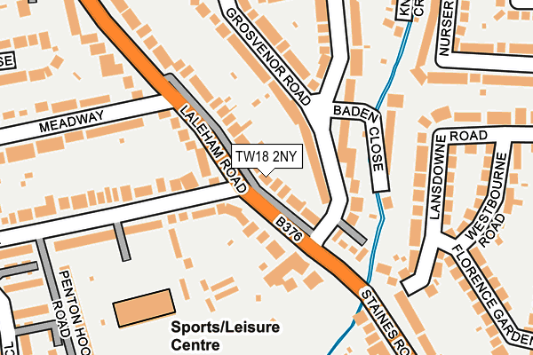 Map of SRI DATTA SAI INFRA LIMITED at local scale