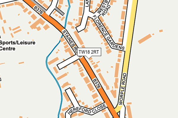 Map of PRM SITE SERVICES LTD at local scale