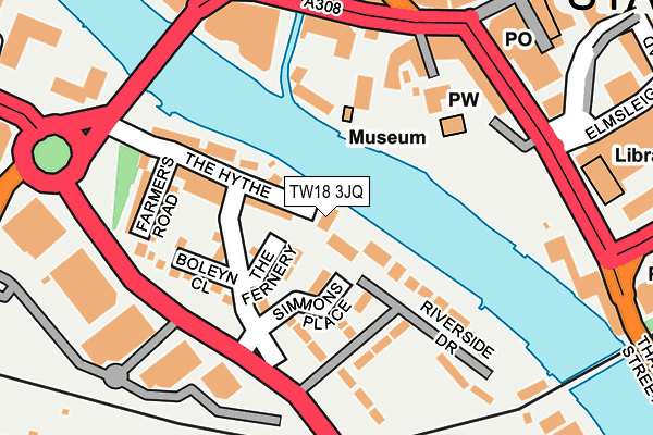 Map of MONTREAUX 22 LTD at local scale