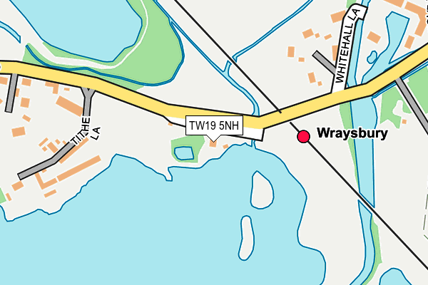 TW19 5NH map - OS OpenMap – Local (Ordnance Survey)