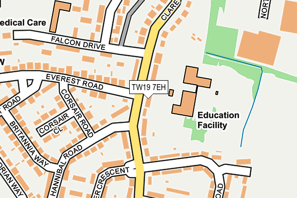 Map of HOLY TRINITY CARE LIMITED at local scale