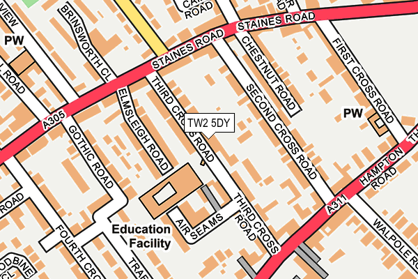 Map of CS HOLDINGS 2020 LTD at local scale