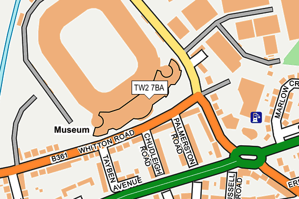 Map of RFU HOTEL LIMITED at local scale