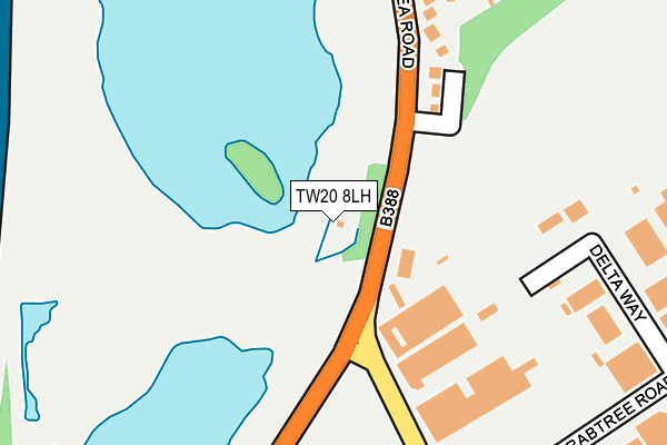 TW20 8LH map - OS OpenMap – Local (Ordnance Survey)