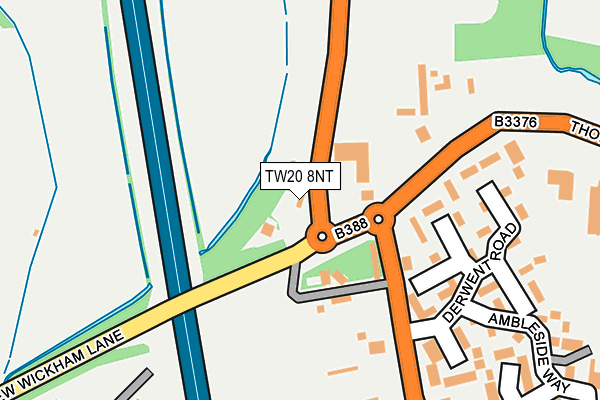 TW20 8NT map - OS OpenMap – Local (Ordnance Survey)