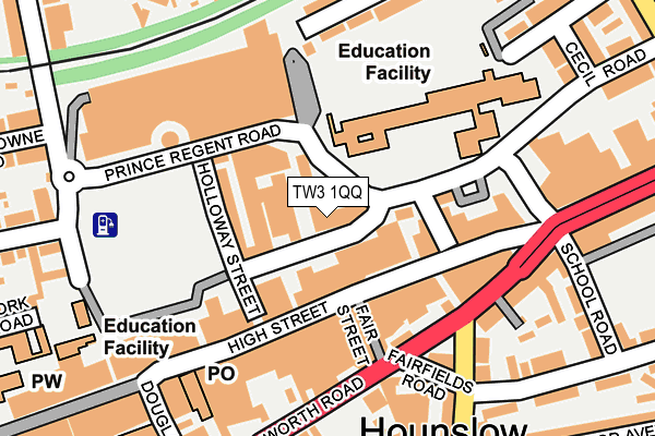 Map of ACE LEARNING TUITION LIMITED at local scale