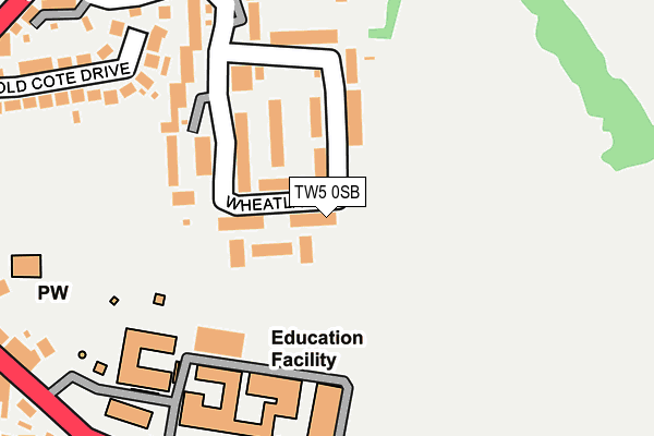 Map of REETZ HOMES LTD at local scale