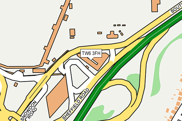 TW6 3FH map - OS OpenMap – Local (Ordnance Survey)