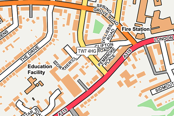 Map of RK AUTOWORKS LIMITED at local scale