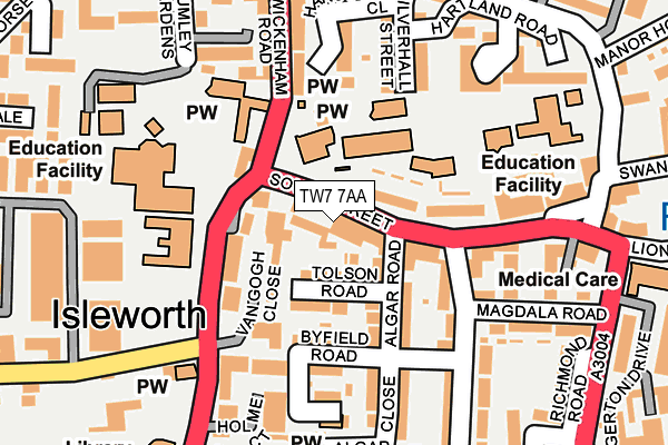Map of BLANFORD DESIGN & BUILD LIMITED at local scale