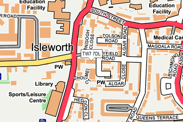 Map of HB WORX LTD at local scale