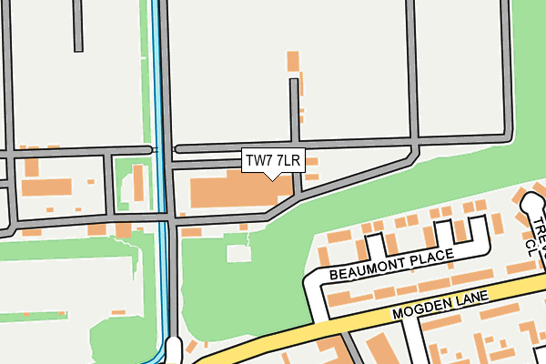 TW7 7LR map - OS OpenMap – Local (Ordnance Survey)