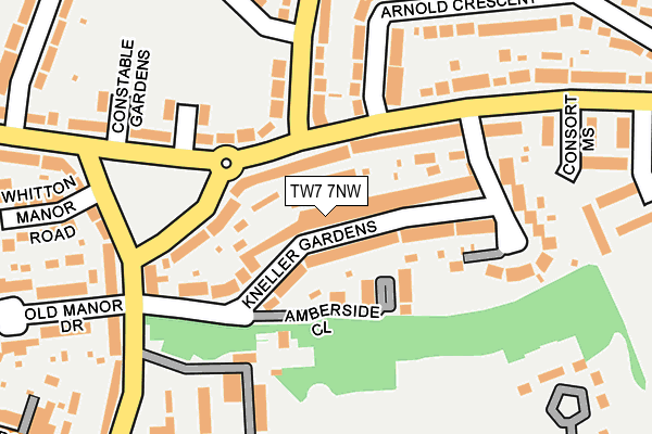 Map of KNELLER HAIR LIMITED at local scale