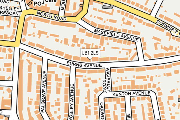 Map of ARCHANA BIOLOGICS UK LIMITED at local scale